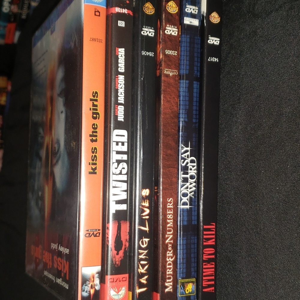 Multiple DVD's